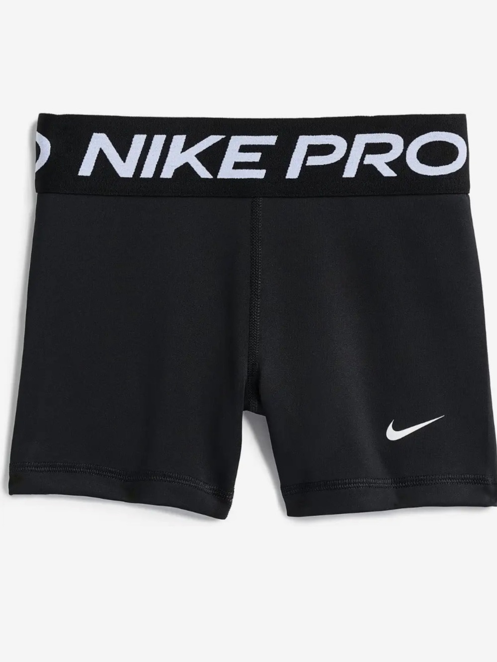 Nike Black and White Pro Compression Shorts